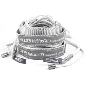 ENO Helios XL 2 Ultralight Hammock Suspension Straps Grey