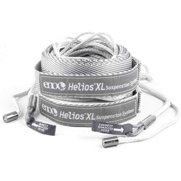 ENO Helios XL 2 Ultralight Hammock Suspension Straps Grey