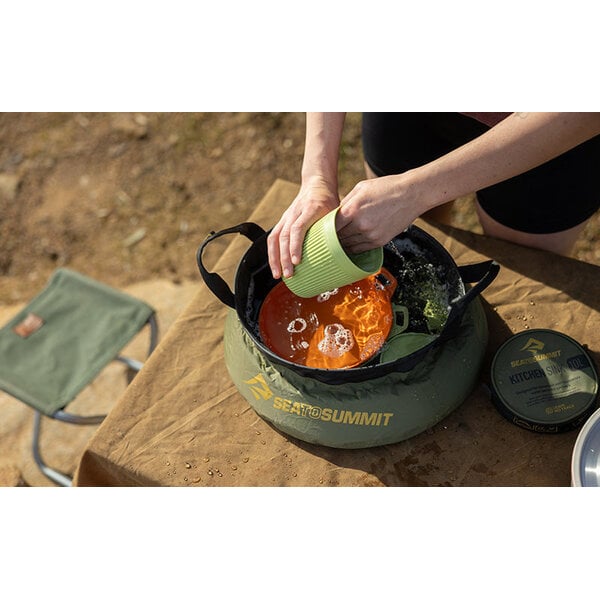 Sea to Summit Kitchen Sink  - Burnt Olive 10L