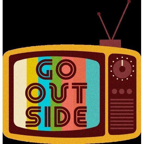 Hilda74 Retro Designs Retro Designs Sticker