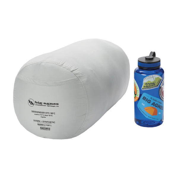 Big Agnes Sidewinder 20F/7C Long Chinois Green/Mercury/Evening Primrose