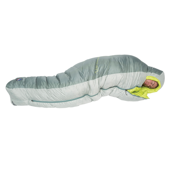 Big Agnes Sidewinder 20F/7C Long Chinois Green/Mercury/Evening Primrose