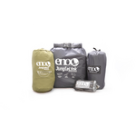 ENO JungleLink Hammock System Grey/Evergreen