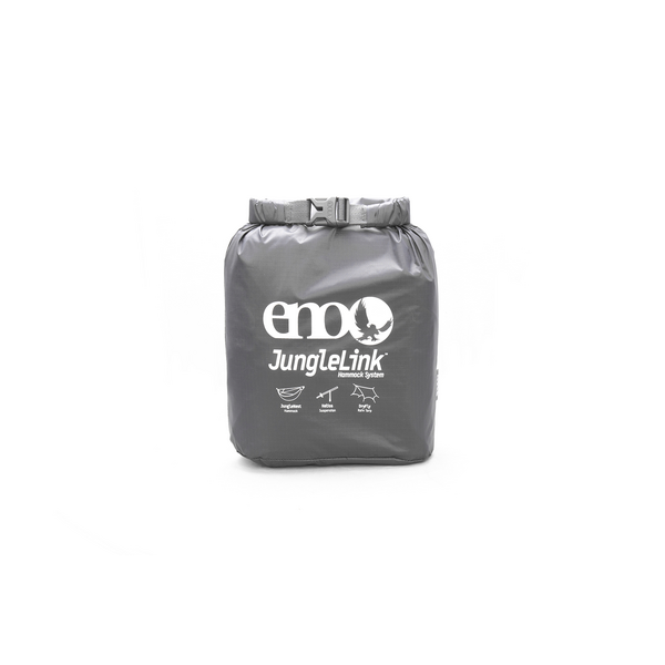 ENO JungleLink Hammock System Grey/Evergreen