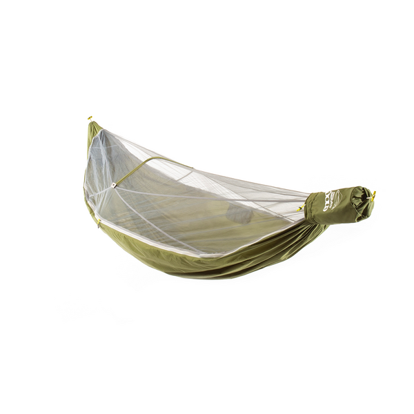 ENO JungleLink Hammock System Grey/Evergreen