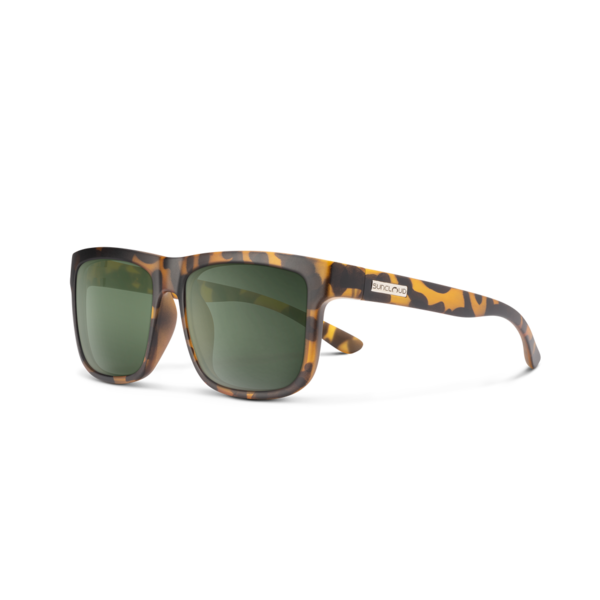 Suncloud Quiver Matte Yellow Tortoise / Polar Gray Green