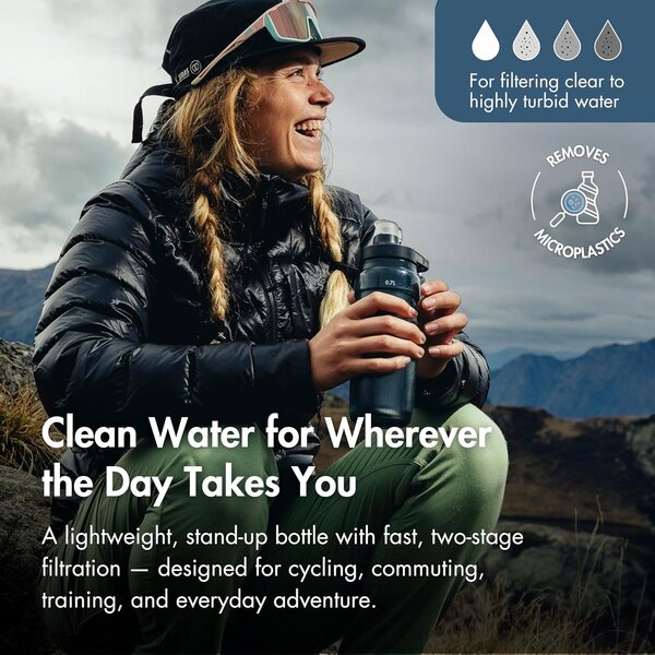 Katadyn BeFree AC Bottle .7L - Smoke