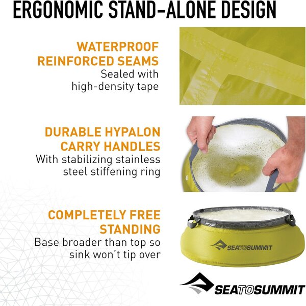 Sea to Summit Ultra-Sil Kitchen Sink 10L Green