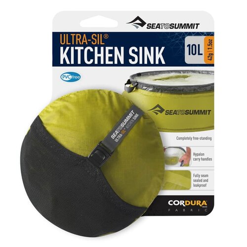 Sea to Summit Ultra-Sil Kitchen Sink 10L Green Sea to Summit Ultra-Sil Kitchen Sink 10L Green