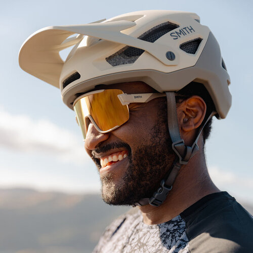 Smith WildCat Matte Summit / ChromaPop Rose Gold Mirror with Spare  Lense