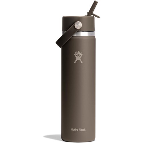Hydro Flask Wide Mouth with Matching Flex Straw Cap 24oz
