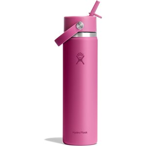 Hydro Flask Wide Mouth with Matching Flex Straw Cap 24oz