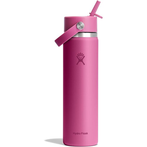 Hydro Flask Wide Mouth with Matching Flex Straw Cap 24oz