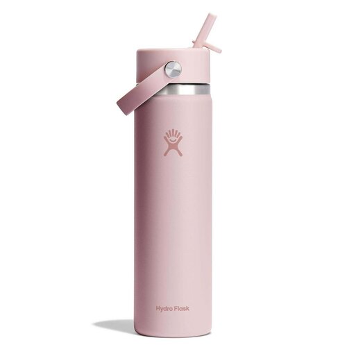 Hydro Flask Wide Mouth with Matching Flex Straw Cap 24oz