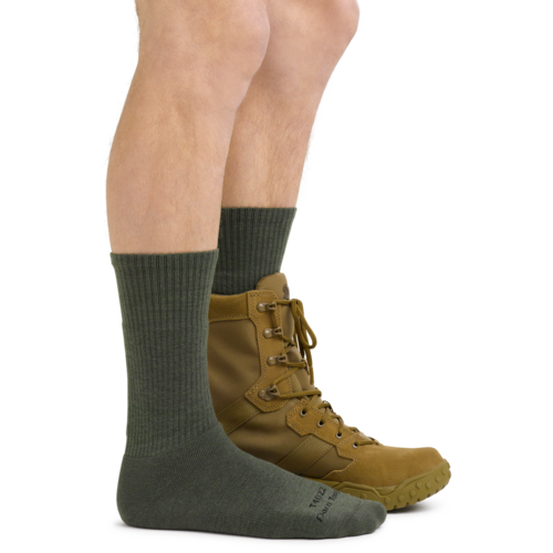 Darn Tough Men's Tactical Boot Sock Midweight with Full Cushion T4022