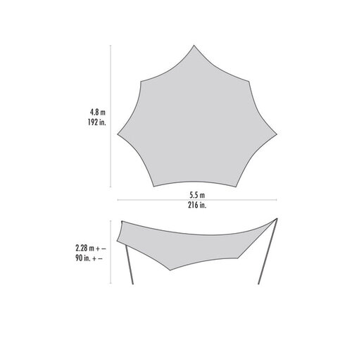 MSR Rendezvous Sun Shield Wing MSR Rendezvous Sun Shield Wing