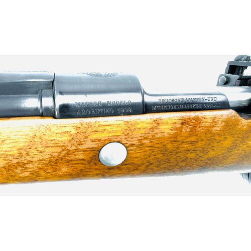 Mauser Custom 7.65 Argentine Modelo 1909 Action Blued 26" Barrel, Lyman Aperature Sight - Reloading Accessories Available