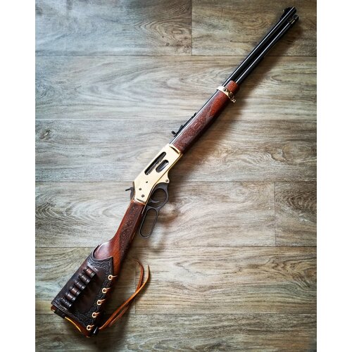 Henry Repeating Arms Co. 45-70 Side Gate Lever Action Brass & Walnut 5 Round