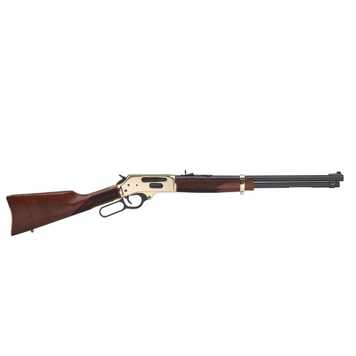 Henry Repeating Arms Co. 45-70 Side Gate Lever Action Brass & Walnut 5 Round