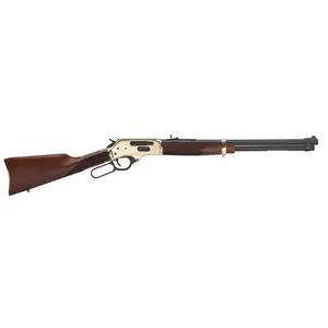 Henry Repeating Arms Co. 45-70 Side Gate Lever Action Brass & Walnut 5 Round