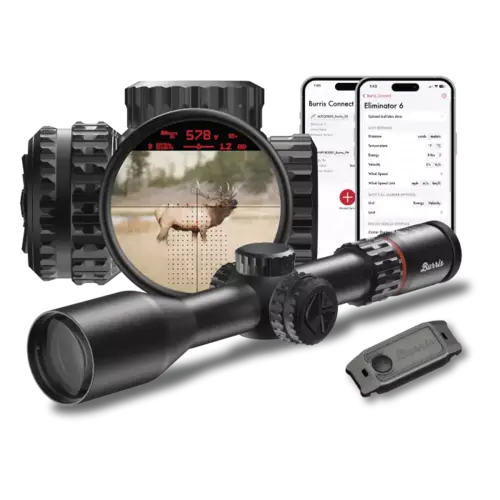 Burris Eliminator 6 4-20x52mm Rear Focal Plane Illuminated MOA Reticle