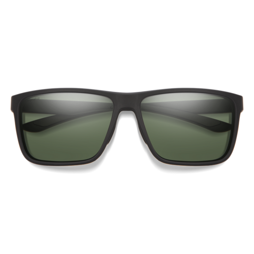 Smith Riptide with ChromaPop Matte Black Polarized Gray Green