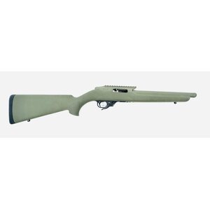 DLASK DAR 22 12.5" Threaded Bull Bbl, Cerakoted OD Green, Milled Receiver, Hogue Stock, Ext.Mag Release, 10rnd Mag, Unfired Condition