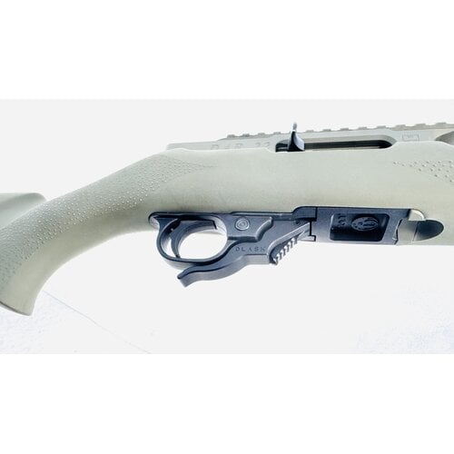 DLASK DAR 22 12.5" Threaded Bull Bbl, Cerakoted OD Green, Milled Receiver, Hogue Stock, Ext.Mag Release, 10rnd Mag, Unfired Condition DLASK DAR 22 12.5" Threaded Bull Bbl, Cerakoted OD Green, Milled Receiver, Hogue Stock, Ext.Mag Release, 10rnd Mag, Unfired Condition