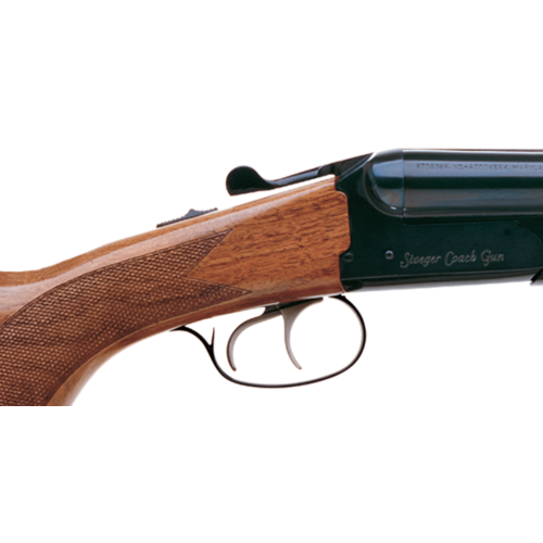 Stoeger 410 Side By Side Coachgun Blued 20" Barrels Double Trigger, Fixed Chokes, Grade A Walnut Stock