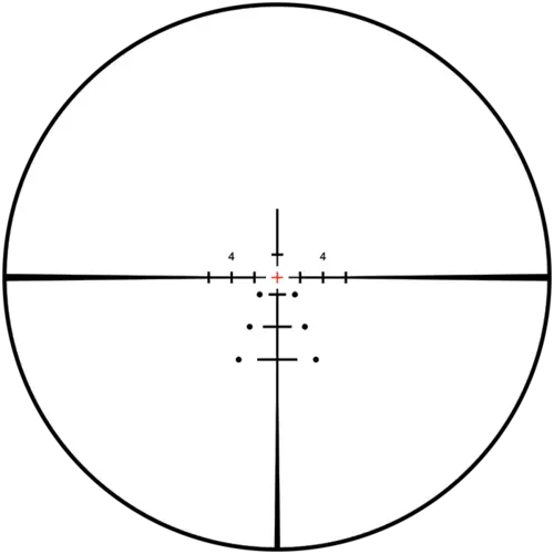 Burris 4-16x50mm Fullfield II Scope 1" Tube Side Parallax, E3 Illuminated Ballistic Plex Reticle