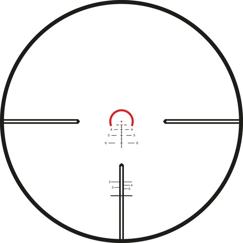 Hawke Vantage HD 30 SFP 1-8x24 IR Tactical BDC 5.56 (8X) Reticle