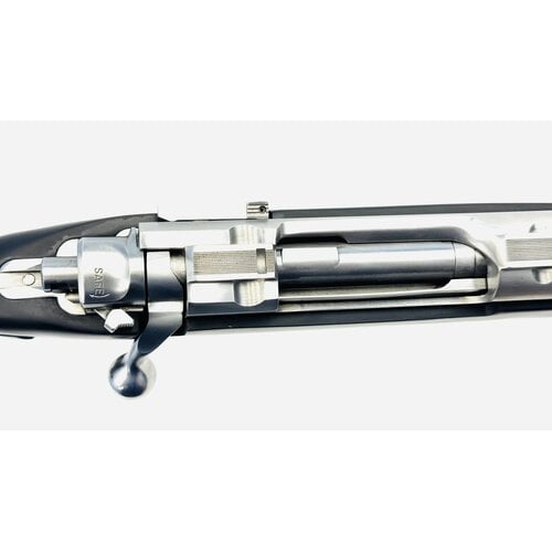 Ruger M77 MKII  .338WM Stainless, 24" Lightweight Black Synthetic,  Good Condition