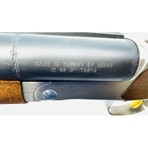Akkar Churchill 12ga 3" SxS, 20" Blued Barrels, SS Receiver, Walnut Stock, Chokes, Very Good Condition Akkar Churchill 12ga 3" SxS, 20" Blued Barrels, SS Receiver, Walnut Stock, Chokes, Very Good Condition