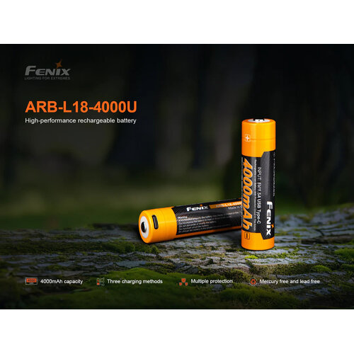 Fenix ARB-L18 4000U 18650 Battery Fenix ARB-L18 4000U 18650 Battery