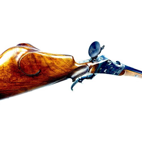 J Kugler Schuetzen Rifle 8.15x46R, Martini Style Action, Very Good Condition, Circa 1908-20
