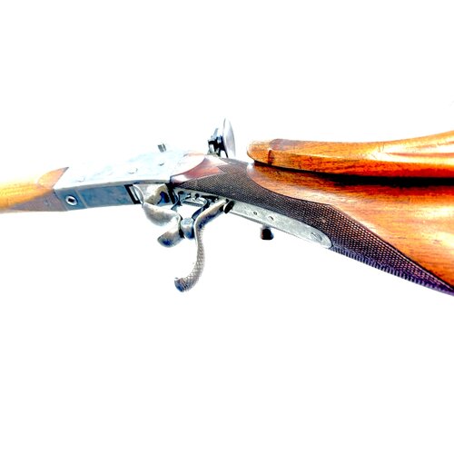 J Kugler Schuetzen Rifle 8.15x46R, Martini Style Action, Very Good Condition, Circa 1908-20