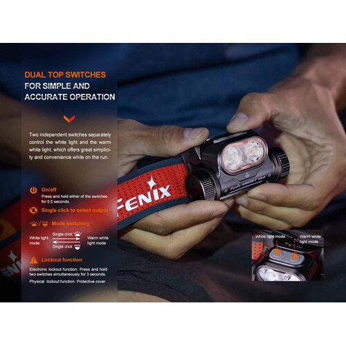 Fenix HM65R-T 1600 Lumens V2.0 Dark Purple Fenix HM65R-T 1600 Lumens V2.0 Dark Purple