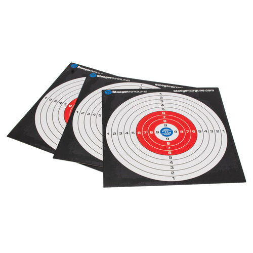 Stoeger 100 Airgun Targets, 14 x 14cm
