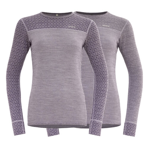 Devold of Norway Women's Kvitegga Merino 230 Cross Neck - Reversible! Devold of Norway Women's Kvitegga Merino 230 Cross Neck - Reversible!