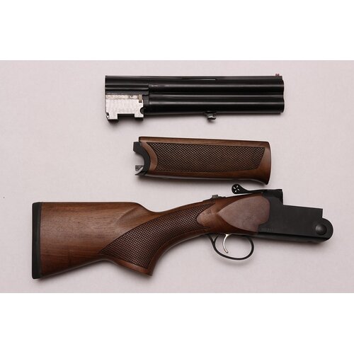 Sulun SS-211 12 Gauge 3" O/U Shotgun Black 9.8" barrel, Walnut stock, 23" Overall, Interchangeable Chokes Sulun SS-211 12 Gauge 3" O/U Shotgun Black 9.8" barrel, Walnut stock, 23" Overall, Interchangeable Chokes