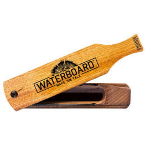 Primos Hunting Waterboard Wood Grain Box Call Trap - Turkey Primos Hunting Waterboard Wood Grain Box Call Trap - Turkey
