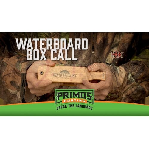 Primos Hunting Waterboard Wood Grain Box Call Trap - Turkey Primos Hunting Waterboard Wood Grain Box Call Trap - Turkey