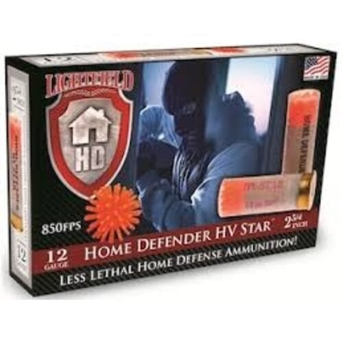 Lightfield Home Defender Rubber Slug Home Defense Ammunition 12 Gauge 2 3/4" 600 FPS Lightfield Home Defender Rubber Slug Home Defense Ammunition 12 Gauge 2 3/4" 600 FPS
