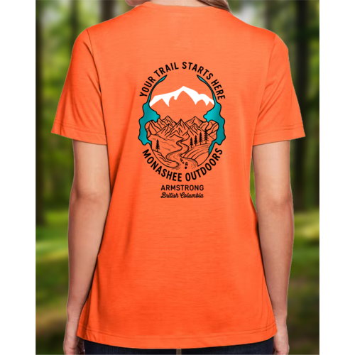 Monashee Outdoors Your Trail Starts Here T-Shirt Monashee Outdoors Your Trail Starts Here T-Shirt