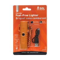 Fuel Free Lighter, Plasma with Flashlight USB Rechargable