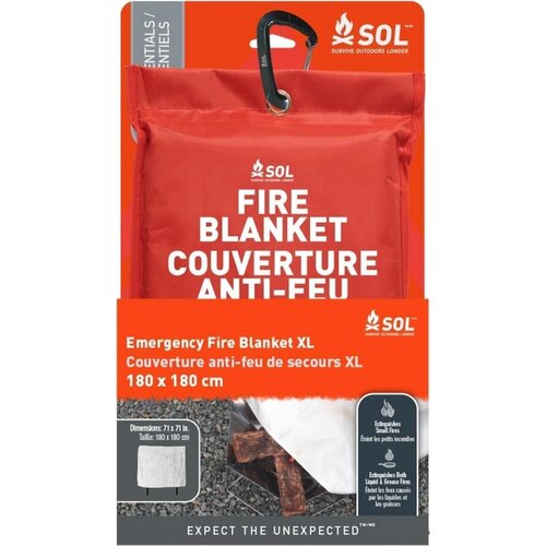 SOL Emergency Fire Blanket XL SOL Emergency Fire Blanket XL