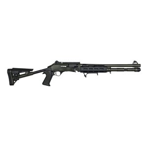 Federation Firearms SA-4 Competition Distressed OD Green 12 Gauge 3" Semi Auto, Aluminum M-LOK Handguard, Dual Piston Gas System, 18.7" Ported Barrel, AFG, Picatinny Barrel Band, Shell Holder, Adj Stock, Ghost Ring Sights, SA4 Federation Firearms SA-4 Competition Distressed OD Green 12 Gauge 3" Semi Auto, Aluminum M-LOK Handguard, Dual Piston Gas System, 18.7" Ported Barrel, AFG, Picatinny Barrel Band, Shell Holder, Adj Stock, Ghost Ring Sights, SA4