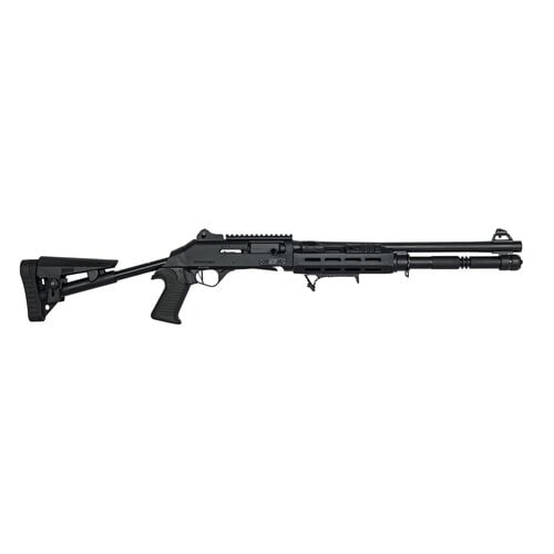 Federation Firearms SA-4 Competition Black 12 Gauge 3" Semi Auto, Aluminum M-LOK Handguard, Dual Piston Gas System, 18.7" Ported Barrel, AFG, Picatinny Barrel Band, Shell Holder, Adj Stock, Ghost Ring Sights, SA4 Federation Firearms SA-4 Competition Black 12 Gauge 3" Semi Auto, Aluminum M-LOK Handguard, Dual Piston Gas System, 18.7" Ported Barrel, AFG, Picatinny Barrel Band, Shell Holder, Adj Stock, Ghost Ring Sights, SA4
