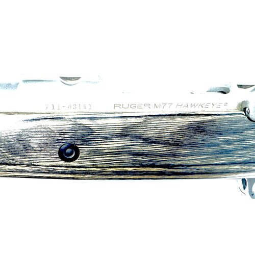 Ruger M77 300WM Bead Blasted Stainless Laminate Stock, Excellent Condition Ruger M77 300WM Bead Blasted Stainless Laminate Stock, Excellent Condition