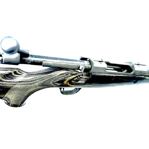 Ruger M77 300WM Bead Blasted Stainless Laminate Stock, Excellent Condition Ruger M77 300WM Bead Blasted Stainless Laminate Stock, Excellent Condition
